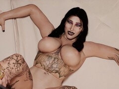 Tridimensionnel, Audition, Première fois, Gothique, Lingerie, Nue à poil, Catch