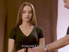 Sadomasochismus, Fesselspiele, Domination, Bestrafung, Sklave, Hintern versohlen, Jungendliche (18+), Titten