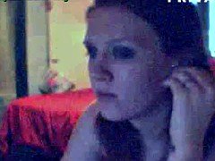 teen Strips And Masturbates On Webcam