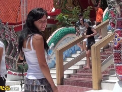 Bella in bikini girl represents a sex on the beach xxx