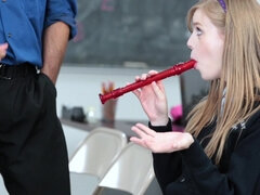 Leie, Blasen, Aufs gesicht abspritzen, Hardcore, Schulmädchen, Rock