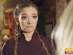 Britannique, Marrant, Hard, Hd, Naturelle, Réalité, Rasée, Adolescente