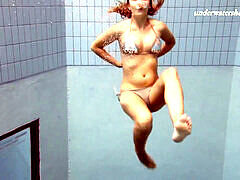 De plein air, Piscine, Public, Russe, Softcore, Nénés, Sous marin