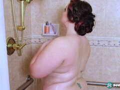 Arsch, Wohlbeleibte schöne frauen, Braunhaarige, Vollbusig, Behaart, Masturbation, Muschi, Solo