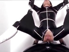 Dildo, Fetisch, Riesendildo, Latex, Reif, Pissen