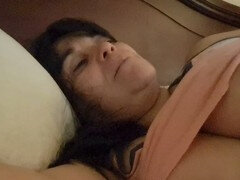 Stepson's sensual oral session while spouse showers - wild MILF Monse gets seduced