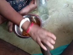 Desi Bhabhi Drunk and Sucking Cock - Hot Indian Housewife Action