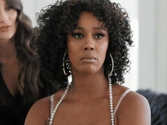 Gros seins, Doigter, Interracial, Embrassement, Lesbienne, Léchez, Jarretelles, Nénés