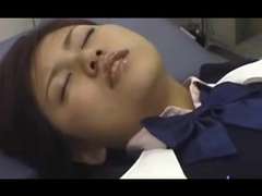 Asiático, Médico, Examen, Japonés