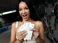 Verga grande, Mamada, Morena, Estilo perrito, Dinero, Natural, Tetas naturales, Tetas