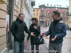 素人, 茶髪の, 顔射, お金, タトゥー, 三人