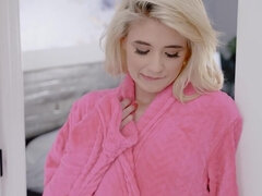 Blondine, Blasen, Frau, Lecken, Masturbation, Muschi, Ablutschen, Jungendliche (18+)