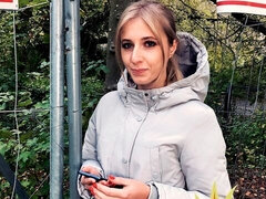 Leie, Blasen, Hundestellung, Natürlichen titten, Im freien, Dürr, Jungendliche (18+), Titten