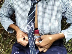 18 jahre, In den arsch, Blasen, Hochschule, Hardcore, Japanische massage, Student, Uniform