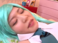 Horny Japanese slut Nanami Endo in Exotic JAV censored Cumshots, Handjobs scene