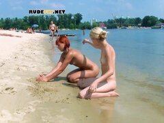 Leie, Strand, Nudist, Öffentlich, Dürr, Jungendliche (18+), Spanner