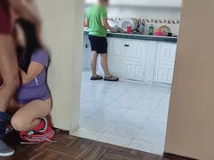 Grote kont, Grote lul, Man die toekijkt, Man, Latijnse vrouw, Mexicaans, Kut duiken, Vrouw