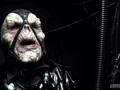 Anaal, Bondage discipline sadomasochisme, Blond, Sperma, Fetisj, Hardcore, Latex, Masker