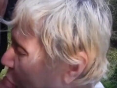 Amateur, Alemán, Abuelita, Masturbación, Tetas naturales, Al aire libre, Puta, Feo