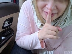 素人, アジア人, 車, 浮気者, エロ熟女, イく瞬間, 淫乱熟女, ゴックンする