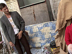 Anal, Culo grande, Morena, Hembra, Coño, Medias largas, Tetas, Uniforme