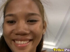 Amateur, Asiatique, Nana, Dingue, Maigrichonne, Adolescente, Thaïlandaise, Nénés