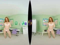 POV VR with redhead Jenny O'Sullivan - Special Solo Treatment - Virtual reality