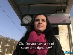 Leie, Braunhaarige, Auto, Tschechisch, Handjob, Pov, Realität, Zug