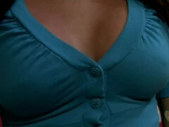 Amerikaans, Bruinharig, Vies praten, Sperma in gezicht, Handbeurt, Masturbatie, Gezichtspunt, Geschoren