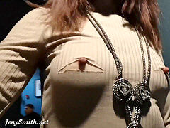 Playa, Ropa a, Vestido, Al aire libre, Pequeña, Público, Ruso, Voyeur