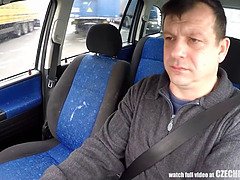 素人, フェラチオ, 車, イく瞬間, チェコ, 自家製, お金, のぞき