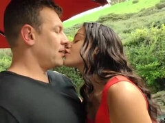 Anal, Blonde, Brunette brune, Queue, Famille, Béant, Petite femme, Nénés