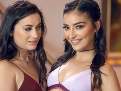 Stellung 69, Arsch, Lecken, Muschi, Rasiert, Patschen, Jungendliche (18+), Titten