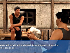 3d, 素人, デカパイ, カップル, 浮気する, 熟年, オッパイの, 妻