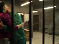 美女, デカパイ, 巨乳な, イく瞬間, ハードコア, 牢屋, オッパイの