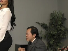 Жопа, Язык в попке, Черные, Брюнетки, Сидя на лице, Женское доминирование, Хд, Властные