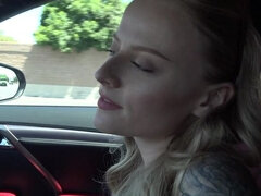 素人, ビーチ, 顔射, 露出狂, ヒール, パンティ, 小柄, 喫煙