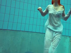 Amateur, Plage, Robe, De plein air, Piscine, Public, Russe, Sous marin