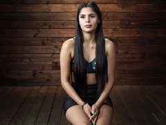 Katya Rodriguez: Hogtied Newcomer Bound and Tormented in Bondage