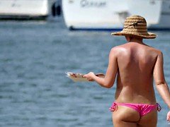 Topless Bikini Beach Sexy Babes HiddenCam Voyeur HD