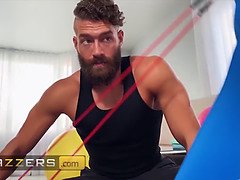 Sucer une bite, Femme couguar, Gorge profonde, Queue, Faciale, Souple, Hd, Spandex