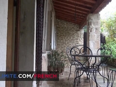 18, フランス人, ハードコア, ハメ撮り, オマンコ, ティーン, オッパイの, 濡れ