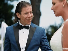 デカ尻, デカパイ, 結婚, 指いじり, なめる, 下着, オッパイの, 結婚式