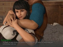 Tridimensionnel, Grosse bite, Queue, Maman, Petite femme, Fils