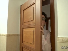 Blondine, Blasen, Geschnappt, Papi, Europäisch, Freundin, Hd, Sohn