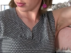 Kont, Bruinharig, Jurk, Harig, Ondergoed, Onder de rok