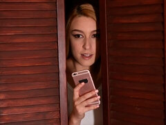 69, デカパイ, ブロンド, キス, レズビアン, なめる, オナニー, 淫乱熟女