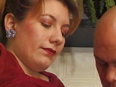 Blasen, Dildo, Fingern, Milf, Schwanger, Schlaffe titten, Flotter dreier