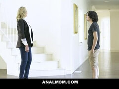 アナル, 舐める尻, デカパイ, ブロンド, エロ熟女, バック, ハードコア, 淫乱熟女