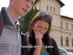 Pijpbeurt, Man die toekijkt, Tsjechisch, Vrouw